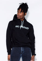 en's premium  embroidered No Brand logo hoodie  sweatshirt. Made in light weight fleece in a perfect sweatshirt fit.